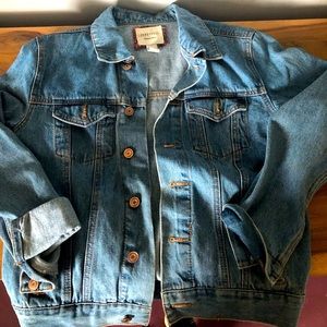 2 denim jackets - brand new never worn